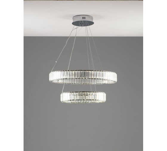 Люстра подвесная светодиодная Moderli Asti хром V10735-PL