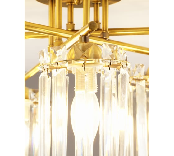 Люстра потолочная Moderli Everly золотой V10751-6C