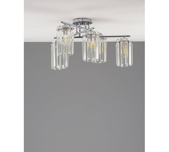 Люстра потолочная Moderli Everly хром V10753-6C
