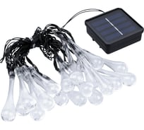 Гирлянда TDM ELECTRIC ССГ-148 "Капли" на солнечной батарее, 2.7 м, 20 LED, многоцветный, IP54, SQ0330-0200
