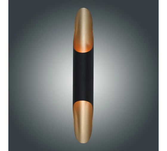 Светильник настенный ЭЛЕТЕХ Мишель 522 черн./зол. НББ 01-2x25-103 G9 1005405317