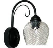 Светильник настенный ЭЛЕТЕХ Берта 511 черн.муар (плафон 8270) НББ 01-60-156 Е27 1005404984