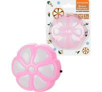 Ночник TDM ELECTRIC "Лютик" с выключателем, 0,5 Вт, розовый, 220 В Народный SQ0357-0063
