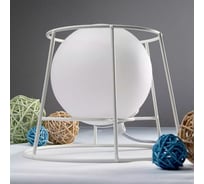 Лампа настольная ЭЛЕТЕХ Луна ННБ 63-60-008, белая 1005301195