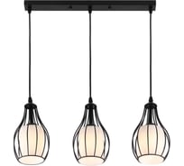 Светильник подвесной (подвес) Rivoli Viola 5042203 3 E27 60 Вт лофт кантри Б0044359