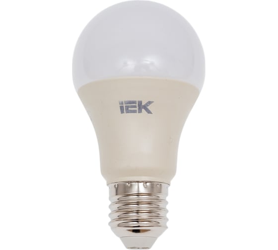 Лампа IEK LED ALFA A60 груша 15Вт 230В 3000К E27 LLA-A60-15-230-30-E27