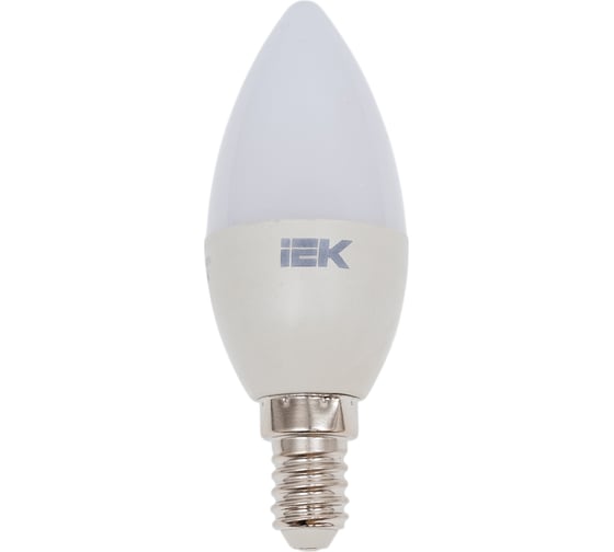 Лампа IEK LED ALFA C35 свеча 8Вт 230В 4000К E14 LLA-C35-8-230-40-E14