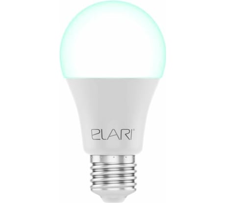 Светодиодная лампа ELARI управление через голосового ассистента, smart bulb, E27, белая LMS-27