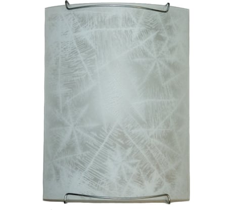 Настененный светильник ЭЛЕКТРОПРИБОР квадратный ЛИЛИЯ Метелица молир прозрачный 1844-3501-00