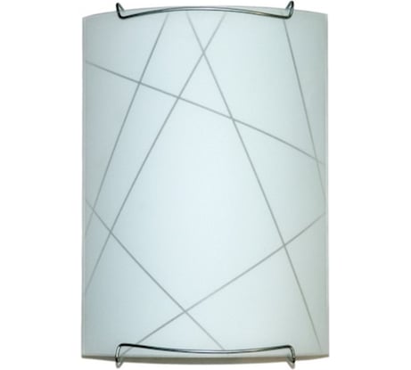 Настенный светильник ЭЛЕКТРОПРИБОР квадратный ЛИЛИЯ Контур молир прозрачный 1844-5101-00