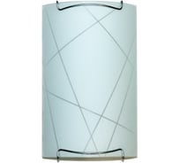 Настенный светильник ЭЛЕКТРОПРИБОР квадратный ЛИЛИЯ Контур молир прозрачный 1744-5101-00