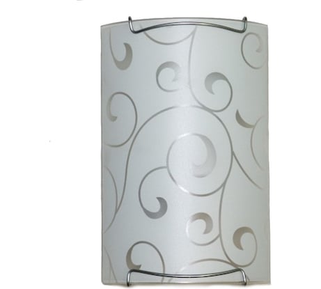 Настенный светильник ЭЛЕКТРОПРИБОР квадратный ЛИЛИЯ Морокко молир прозрачный 1744-5401-00