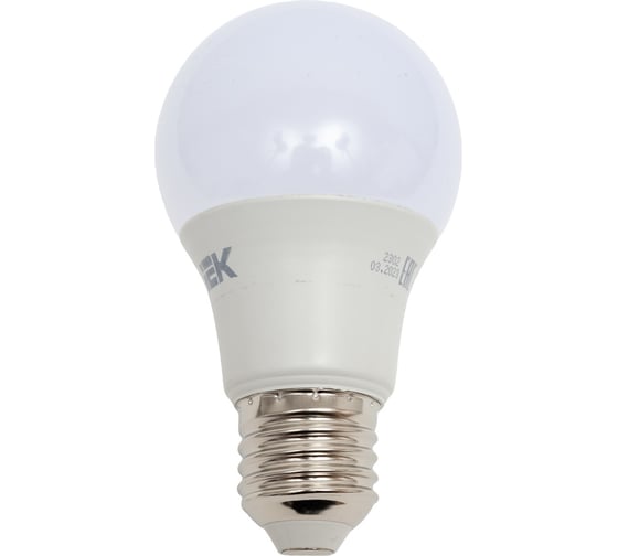Лампа IEK LED ALFA A60 груша 8Вт 230В 3000К E27 LLA-A60-8-230-30-E27