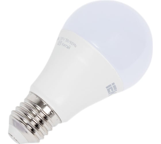 Лампа IEK LED ALFA A60 груша 15Вт 230В 4000К E27 (6шт/упак) LLA-A60-15-230-40-E27-6