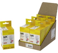 Лампа IEK LED ALFA A60 груша 10Вт 230В 3000К E27 (6шт/упак) LLA-A60-10-230-30-E27-6