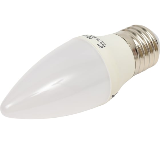 Лампа IEK LED ALFA C35 свеча 6Вт 230В 3000К E27 LLA-C35-6-230-30-E27