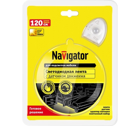 Лента Navigator СД NLS-01-1120WW-6-LED-1PIRMLD 61649