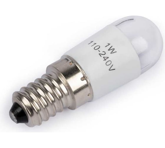 Лампочка двухконтактная светодиодная Micron FLM-BA-15D 60 мм, овальнаядля бытовых швейных машин 720082