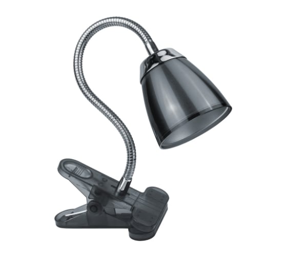 Светильник Navigator NDF-C006-6W-4K-BL-LED прищепка, гибкий, черный 71576 1