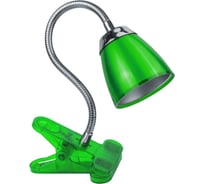 Светильник Navigator NDF-C006-6W-4K-G-LED прищепка, гибкий, зелёный 71835
