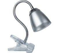 Светильник Navigator NDF-C006-6W-4K-S-LED прищепка, гибкий, серый 71575