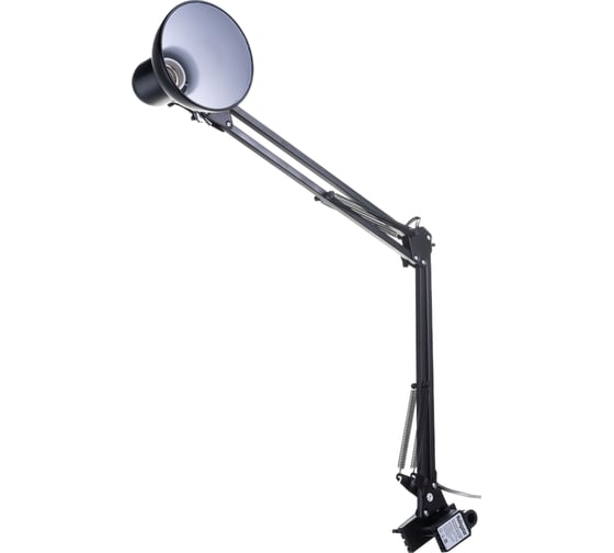Светильник Navigator NDF-C012-60W-BL-E27 на струбцине, черный, Е27 61645
