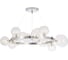 Подвесная люстра Crystal lux AGATA SP15 V2 CHROME/TRANSPARENTE 1