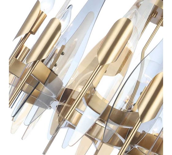 Подвесная люстра Crystal lux CASA SP-PL12 BRASS