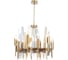Подвесная люстра Crystal lux CASA SP-PL12 BRASS 1