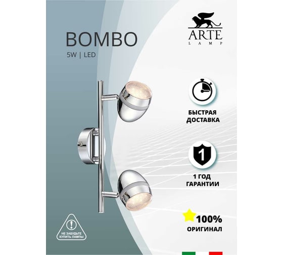 Потолочный светильник Arte Lamp A6701PL-2CC