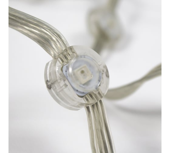Модуль управляемый MAKSILED SPI, 0.3Вт, 5В, APA102, RGB, 4pin, IP33, 50 шт./гирлянда, ML-104-RM-RGB-V/10-S