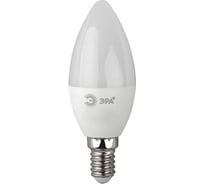 Лампа светодиодная ЭРА ECO LED B3510W827E14 QX (диод, свеча, 9Вт, тепл, E14) Б0048368