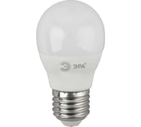 Лампа светодиодная ЭРА ECO LED P4510W840E27 QX (диод, шар, 9Вт, нейтр, E27) Б0048375
