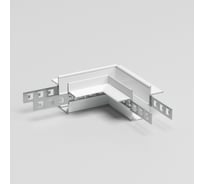 Коннектор угловой Elektrostandard Slim Magnetic для встраиваемого шинопровода под ГКЛ 9,5мм (белый) a067509