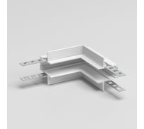 Коннектор угловой внутренний Elektrostandard Slim Magnetic для встраиваемого шинопровода под ГКЛ 9,5мм (белый) a067507
