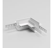 Коннектор угловой Elektrostandard Slim Magnetic для встраиваемого шинопровода под ГКЛ 12,5мм (белый) a067501