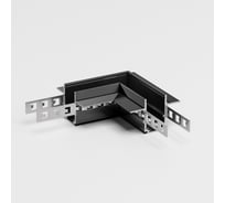 Коннектор угловой Elektrostandard Slim Magnetic для встраиваемого шинопровода под ГКЛ 9,5мм (черный) a067508