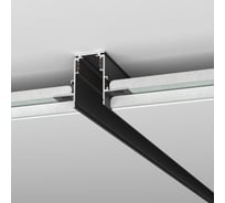 Шинопровод встраиваемый Elektrostandard Slim Magnetic под ГКЛ 9,5мм (черный) (3м) a067505