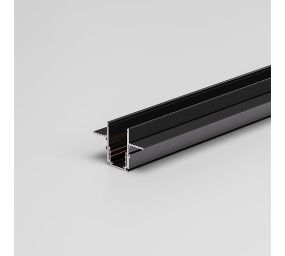 Шинопровод встраиваемый Elektrostandard Slim Magnetic под ГКЛ 12,5мм (черный) (3м) a067497