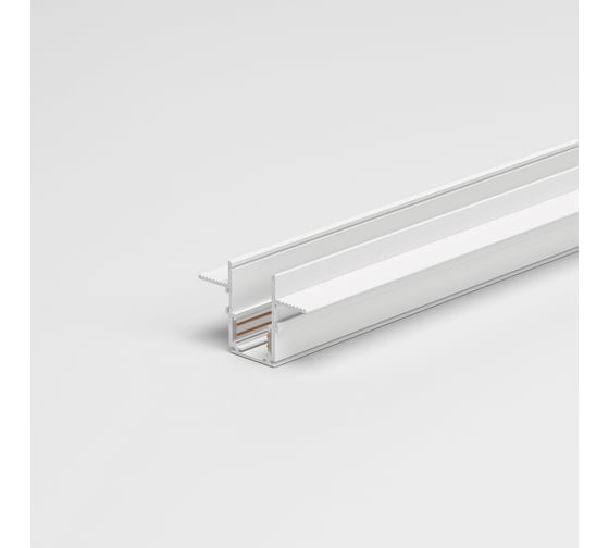Шинопровод встраиваемый Elektrostandard Slim Magnetic под ГКЛ 9,5мм (белый) (2м) a067502