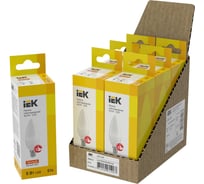 Лампа IEK LED ALFA C35 свеча 8Вт 230В 3000К E14 LLA-C35-8-230-30-E14-6