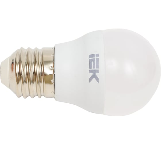Лампа IEK LED ALFA G45 шар 10Вт 230В 3000К E27 LLA-G45-10-230-30-E27
