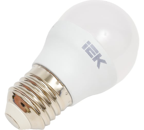 Лампа IEK LED ALFA G45 шар 10Вт 230В 3000К E27 LLA-G45-10-230-30-E27