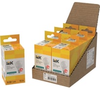 Лампа IEK LED ALFA G45 шар 8Вт 230В 4000К E14 (6шт/упак) LLA-G45-8-230-40-E14-6