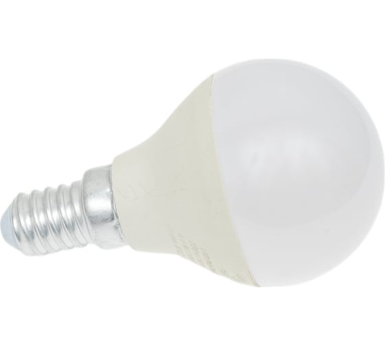 Светодиодная лампа ЭРА LED P459W827E14 QX (диод, шар, 6,6Вт, тепл, E14) Б0048366