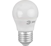 Светодиодная лампа ЭРА LED P459W827E27 QX (диод, шар, 6,6Вт, тепл, E27) Б0048364