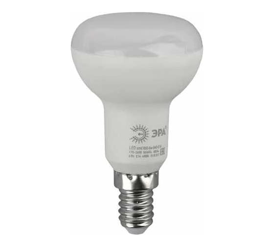 Светодиодная лампа ЭРА LED R506W827E14 QX (диод, рефлектор, 5Вт, тепл, E14) Б0048348 1