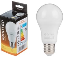 Лампа светодиодная ЮПИТЕР A60 СТАНДАРТ 15 Вт 170-240В E27 3000К ЛЮКС JP5160-32