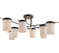 Потолочный светильник Freya Bogy Черный Металл FR5377CL-08B