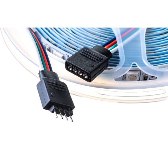 Светодиодная лента General Lighting Systems 5 м, 14,4Вт/м, 12В, SMD5050, 10мм, 300 диодов, IP20, RGB GLS-5050-60-14.4-12-IP20-RGB 5038